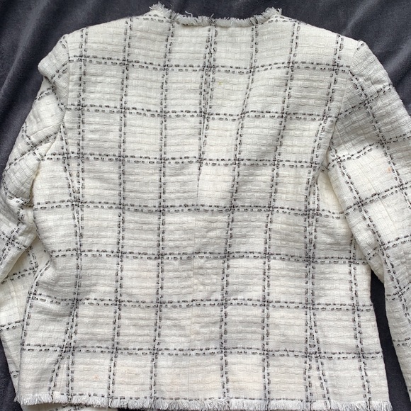 Karl Lagerfeld Paris “Channel” tweed jacket NWOT - Picture 4 of 5